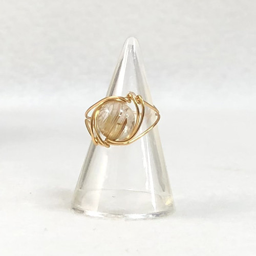【極美品】TOME JEWELRY ミックスルチルクォーツリング ミックスルチルクォーツリング JEWELRY 【極美品】TOME