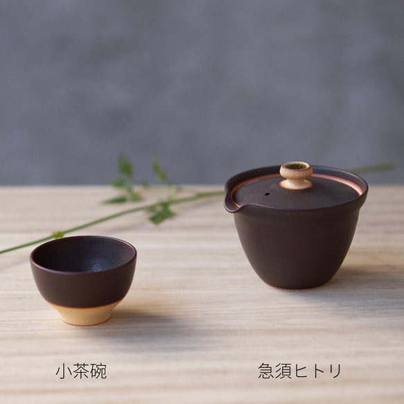 新茶器 急須ヒトリ KOICYA【信楽焼の急須】小ぶりな急須 濃茶 洗いやすい 陶器 宝瓶 8枚目の画像