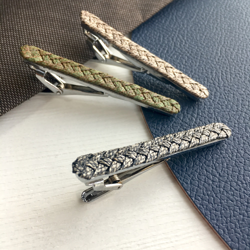 クラフトバンドのネクタイピン tie clip B【送料無料】 タイピン
