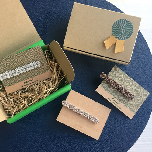 クラフトバンドのネクタイピン tie clip B【送料無料】 タイピン