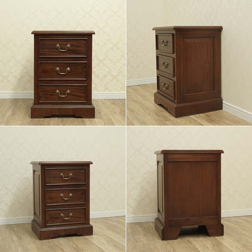 マホガニー ナイトテーブル ベッドサイドテーブル 2段引出し 収納 アンティーク マホガニー ナイトテーブル ベッドサイドテーブル 2段引出し