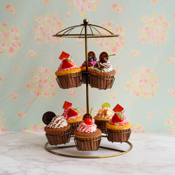 ブルーベリーのカップケーキメモスタンド 4枚目の画像