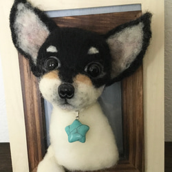 おしごとDog アイドルのヨーキーちゃん 羊毛フェルト 羊毛フェルト