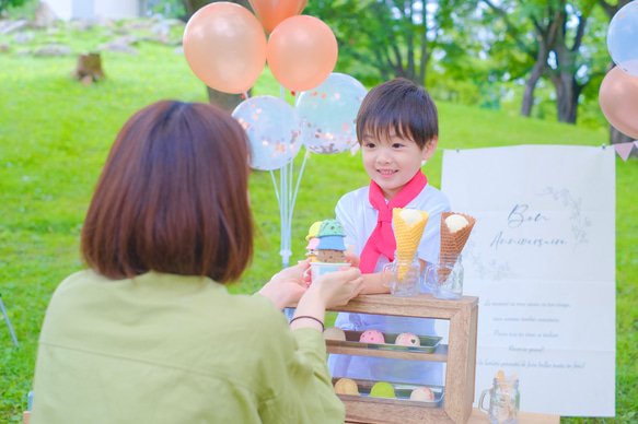 《2ヶ月待ち》おもちゃのアイス屋さんごっこ　ショーケース無しVer 6枚目の画像