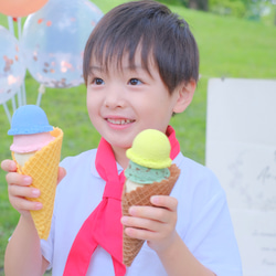 《2ヶ月待ち》おもちゃのアイス屋さんごっこ　ショーケース無しVer 8枚目の画像