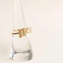 【サイズ調整可能 リング】指輪 フォークリング 指輪 大人カラー ニッケルフリー ゴールド ご褒美 母の日 プレゼント 5枚目の画像