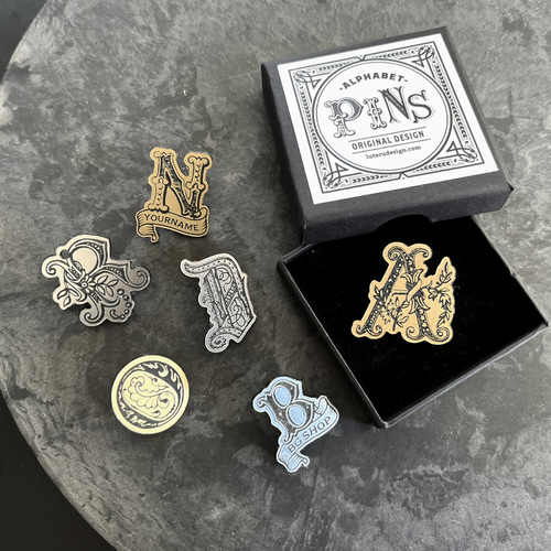 ★専用★3348ヴィンテージ☆L.Razza/M イニシャルブローチ他3点 ☆専用☆3348ヴィンテージ☆L.Razza/M イニシャルブローチ他3点 ☆専用