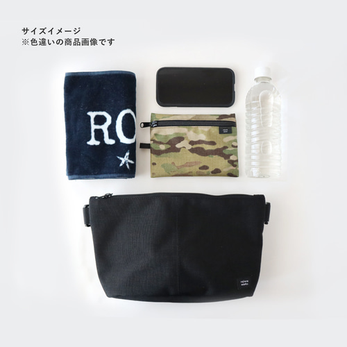 軽量・撥水】ショルダーバッグ / イエロー【コーデュラ