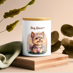 【 ロイヤル ヨークシャテリア 】 キャニスター　保存容器　お家用　プレゼント　犬　ペット　うちの子　犬グッズ 3枚目の画像