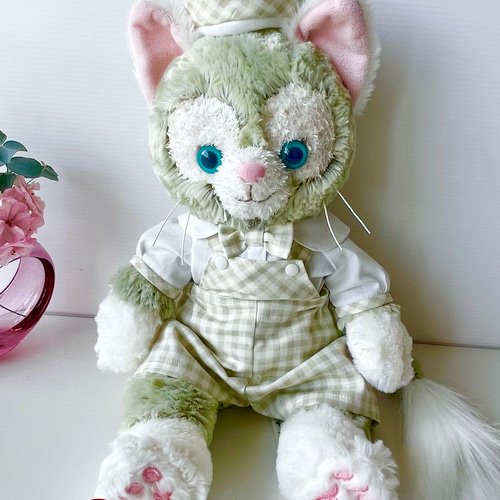 ジェラトーニ 白ねこ着ぐるみ 洋服コスチューム ダッフィー ジェラトーニ 白ねこ着ぐるみ 洋服コスチューム ダッフィー