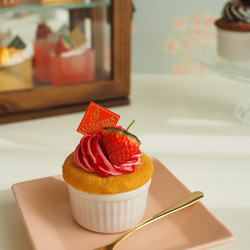 苺のカップケーキ小物入れ 6枚目の画像
