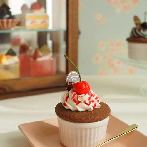 チェリーのカップケーキ小物入れ その他置物 プリマトルテ