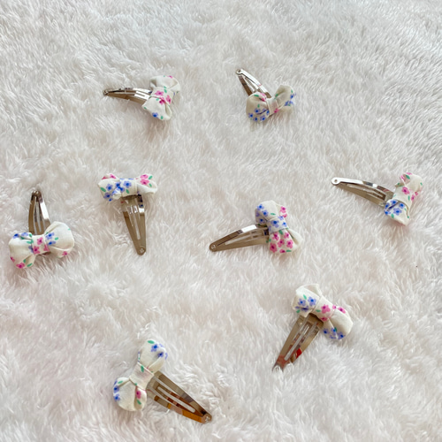 紫陽花リボン ヘアゴム WonderLand's STORE 通販 15960171｜Creema
