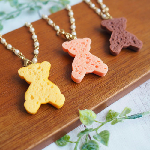 くまさんクッキーのバックチャーム その他アクセサリー