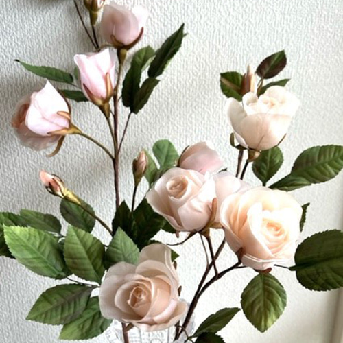 布花_つるばらと色々な花 布花_つるばらと色々な花
