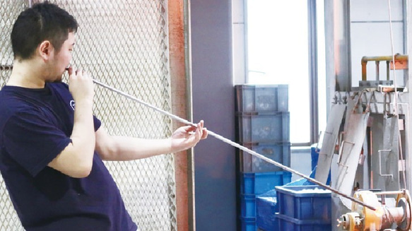 小樽再生ガラス／スモークサワー／ECST036 15枚目の画像