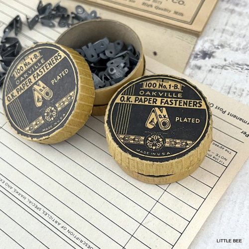 133・ヴィンテージ ペーパークリップ 1箱 紙箱 クリップ その他雑貨
