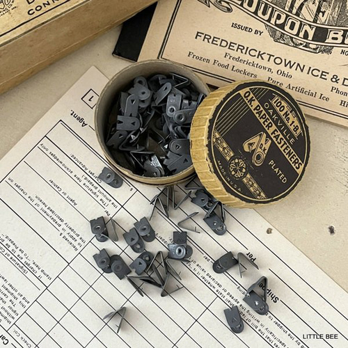 133・ヴィンテージ ペーパークリップ 1箱 紙箱 クリップ その他雑貨