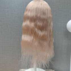 bjd人形 ドールウィッグ バウンシーヘアネット モヘアアクセサリー シミュレーテッドスカルプ 仮装　髪 1/3 bjd 2枚目の画像