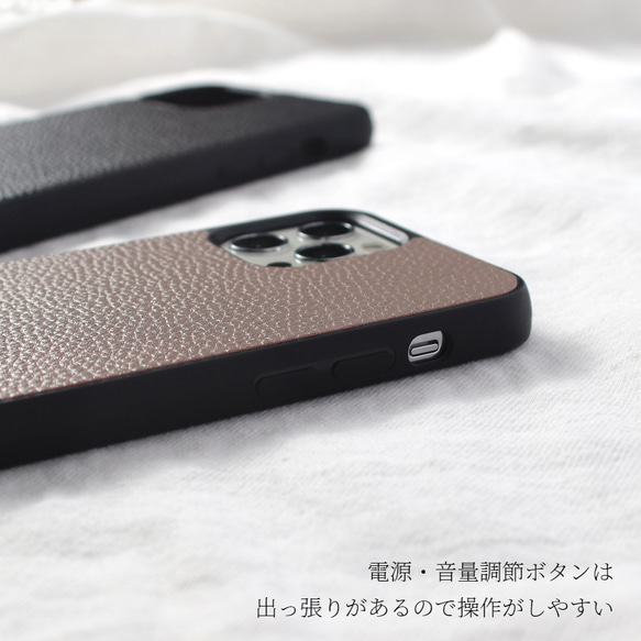 iphone ケース レザー 14 13 12 SE 11 X シンプル スマホケース 薄型 ビジネス おしゃれ ギフト 8枚目の画像
