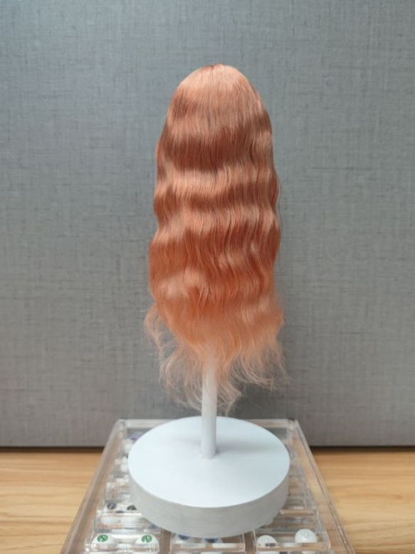 bjd人形 ドールウィッグ バウンシーヘアネット モヘアアクセサリー シミュレーテッドスカルプ 仮装　髪 1/6 bjd 3枚目の画像