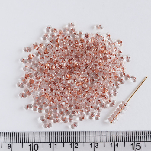 fa-1505 チェコビーズ ファルファーレ コパーライン 小サイズ 10g 