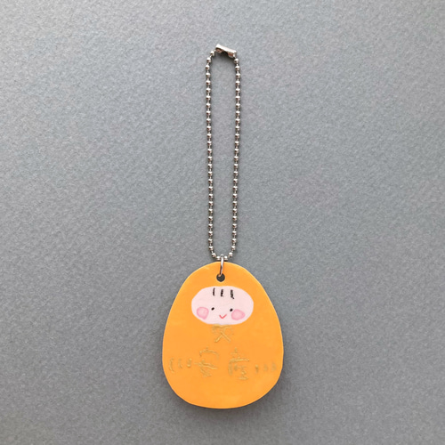 蜜柑　お花キーホルダー Takashi Murakami + MLB World Tour Tokyo Series 2025 Cubs