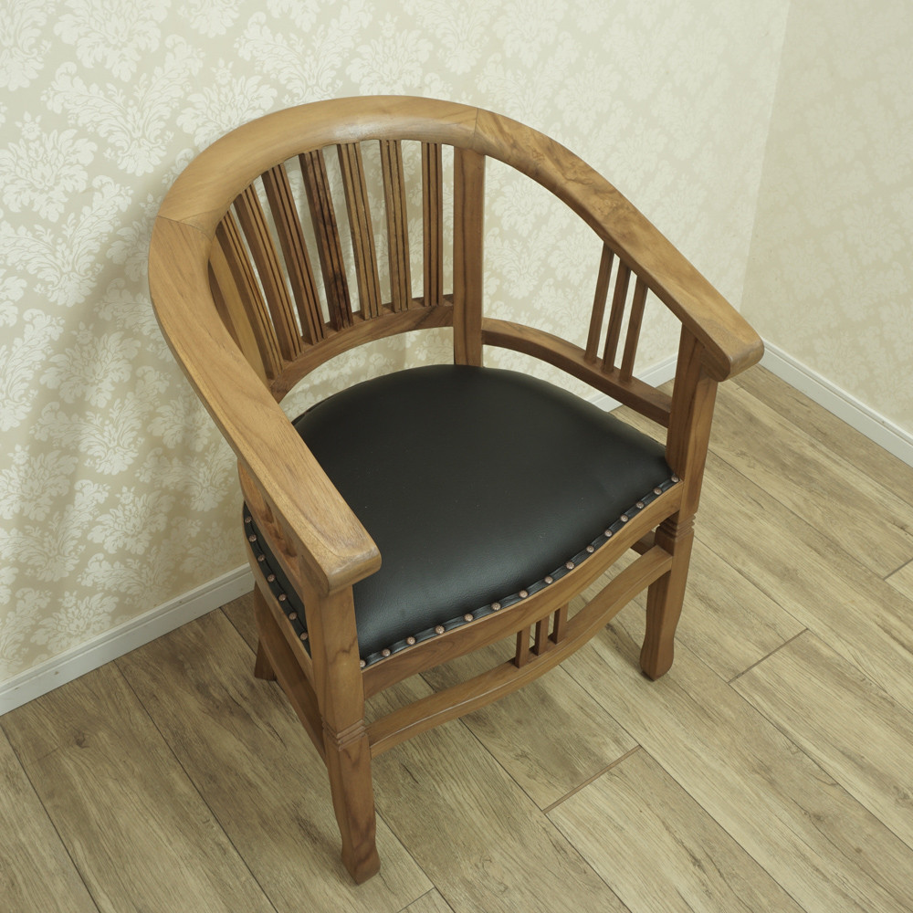 チーク 北欧 アンティーク椅子  無垢ダイニング リビング『バタビアチェアS』