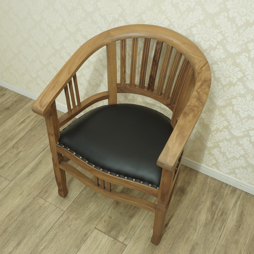 チーク 北欧 アンティーク椅子  無垢ダイニング リビング『バタビアチェアS』