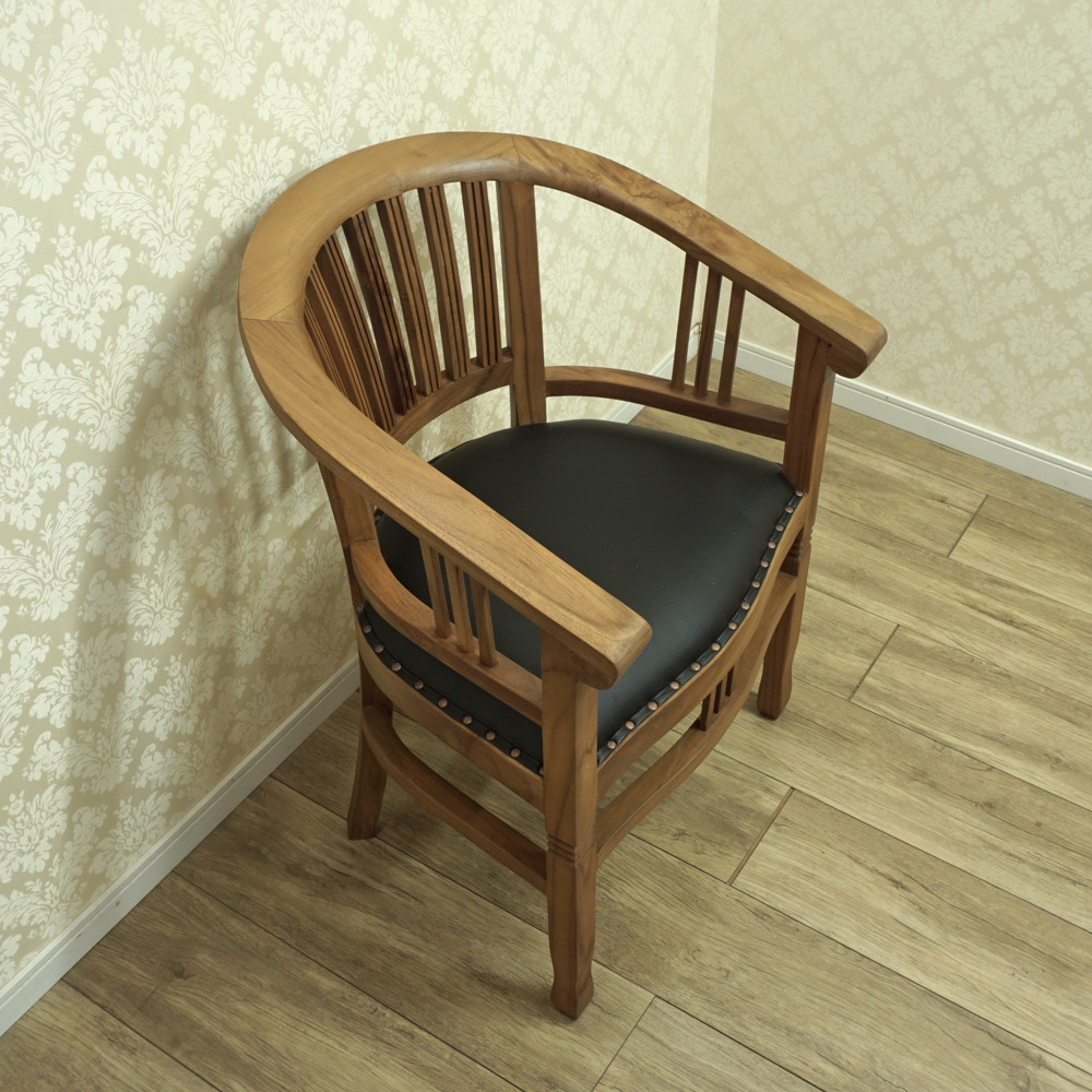 チーク 北欧 アンティーク椅子  無垢ダイニング リビング『バタビアチェアS』