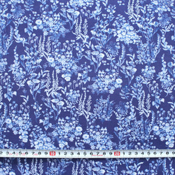 カットクロス Windham Fabrics English Garden 51831-2 Bouquet Navy 3枚目の画像