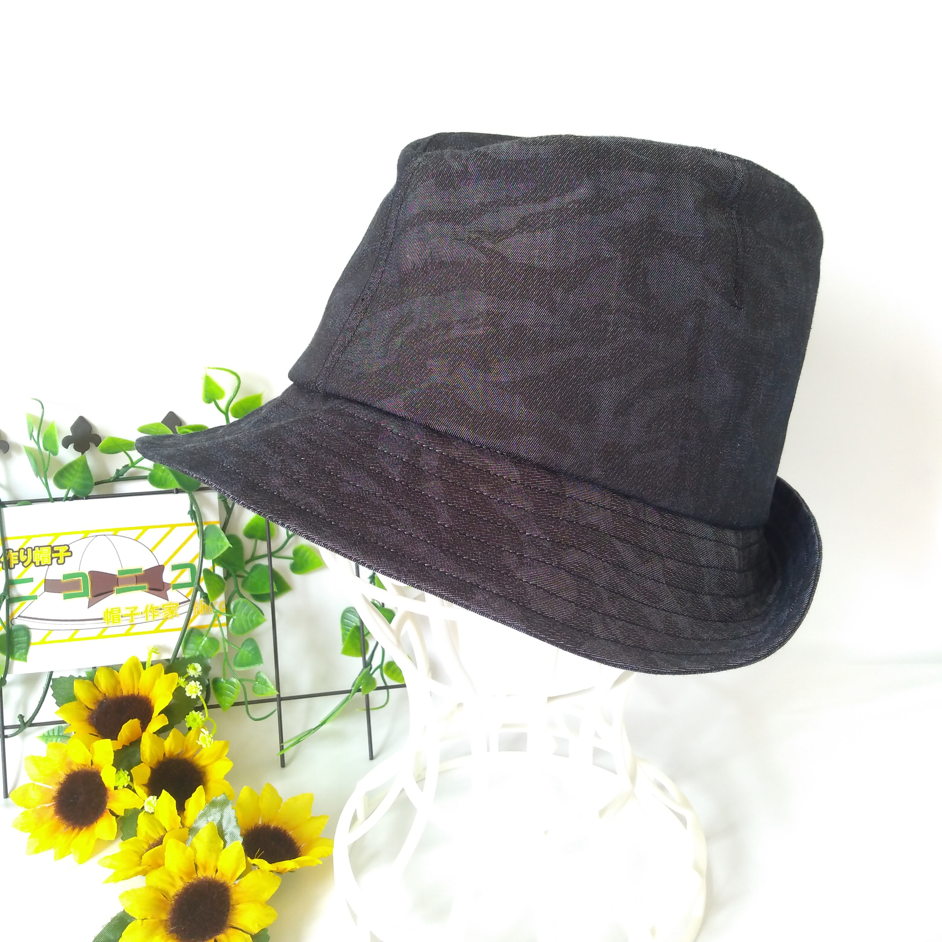 送込　男の紳士　迷彩帽子　夏　L61cm