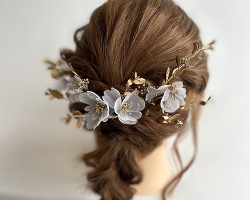 flua オーダーヘッドドレス ヘッドドレス | ブライダルアクセサリー flua