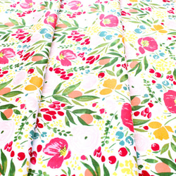 カットクロス Windham Fabrics Cora 52359-1 Cora Floral White 4枚目の画像