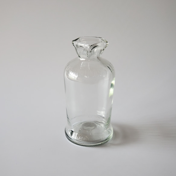 花瓶 クリア 五角形 Re-glass リグラス 1枚目の画像