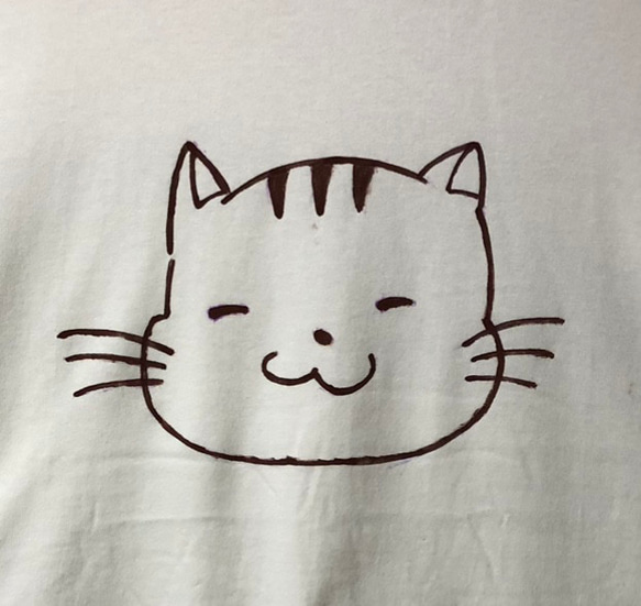 Tシャツ　ねこ 1枚目の画像