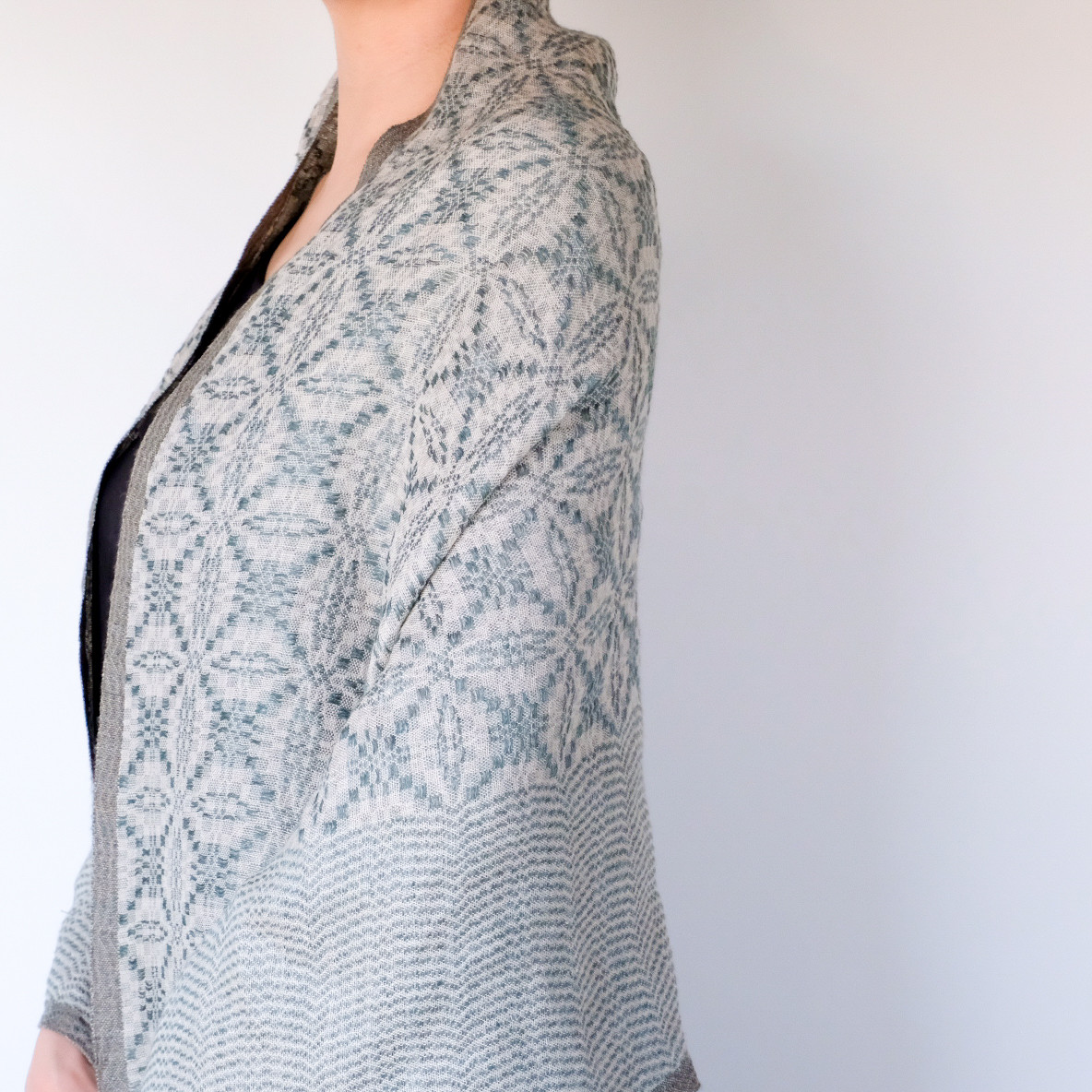 手織りリネンストール【織花＊03】 21,681円