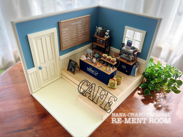 ミニチュアカフェリーメントドールハウスドールキッチン