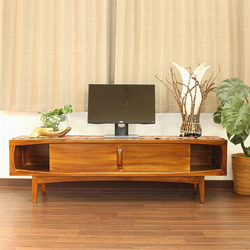 展示品　ケユカ　チーク材　無垢材　テレビ台　テレビボード　北欧　モダン imgrc0211149945.jpg