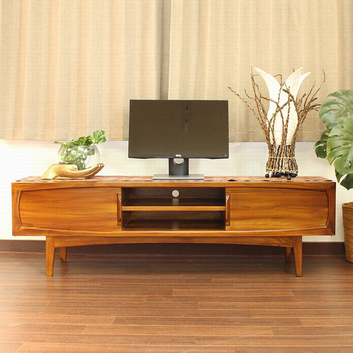 チーク材 チーク家具 無垢 TVボード テレビ台 AVボード