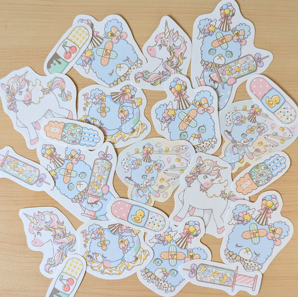 HARUHI mama♡ さま 専用【カット済み☆】お名前シール（スマイル☆ ） ❌closed ❌Original name tag Key chain $15 each Alphabet $2