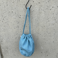 【一点物】LINEN POCHETTE ( LBL ) 8枚目の画像