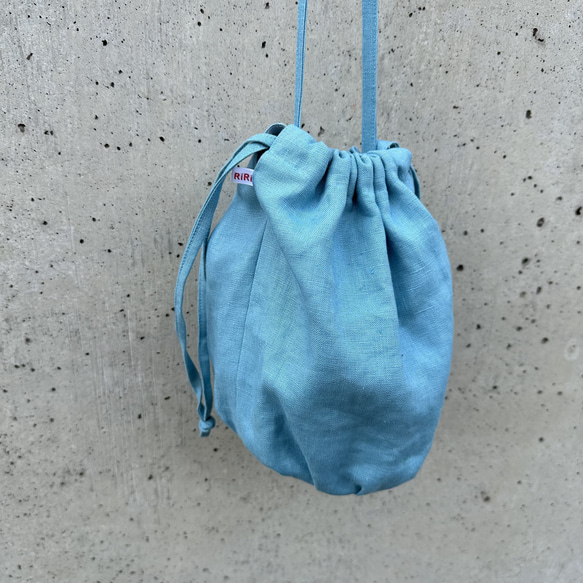 【一点物】LINEN POCHETTE ( LBL ) 7枚目の画像