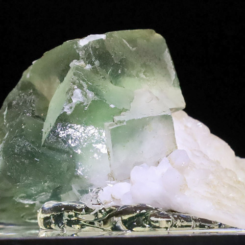 レア★天然フラワー状水晶クラスター　フローライト共生　美品　鉱物標本 レア☆天然フラワー状水晶クラスター フローライト共生 美品 鉱物標本