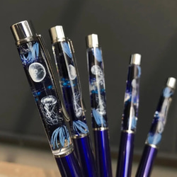 小さな水槽】金魚 * ハーバリウムボールペン ペン・筆記用具