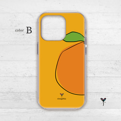 果物 フルーツデザイン スマホケース ハードクリアカバー iPhone androidケース hard-o-039 9枚目の画像