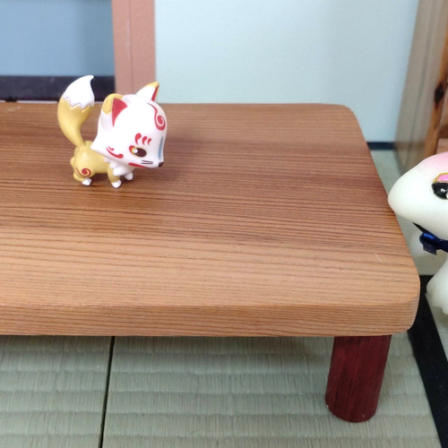 最終在庫特価❗️【made in rabbit field】天然木のミニチュア家具＊天