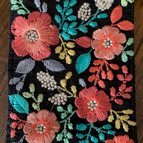 50cm～ インド刺繍リボン 綿 リボン・テープ Rose Jaipur 通販 