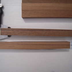 ペンターニング用【チーク材6本組】　ハンドメイド素材　チーク　銘木　木材　端材　ウッドターニング 4枚目の画像