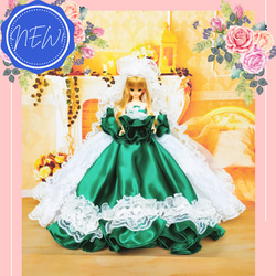 ジェニー プリンセスドレス ハンドメイド服 ドール服 人形服